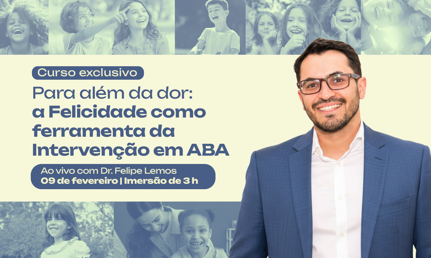 Capa do Curso Felicidade em ABA